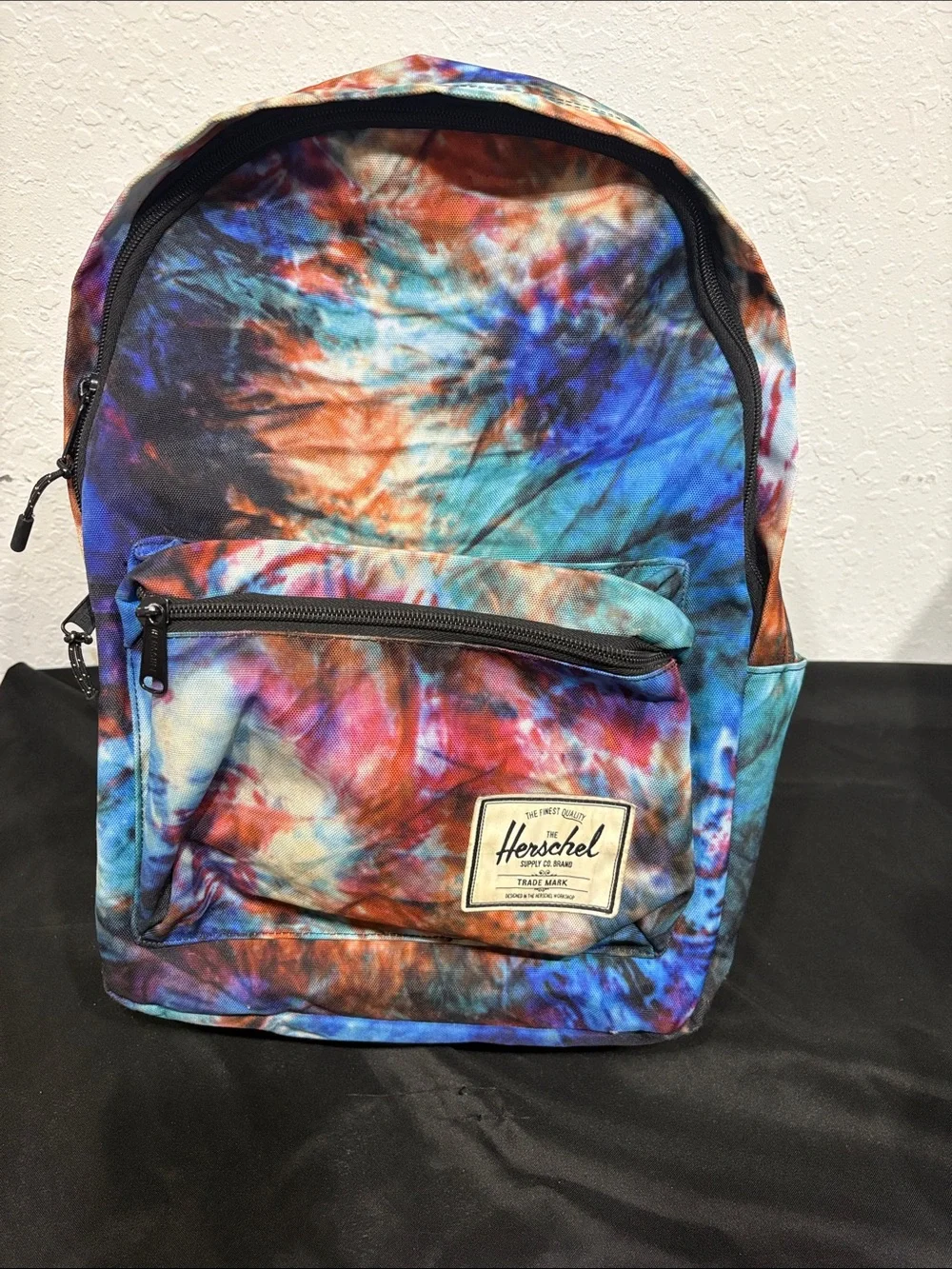 Herschel Supply Company Tie-Dye Blue Orange Multicolor Backpack